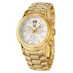 ESQ by Movado Men's 'Quest' Goldplated Steel Quartz Chronograph Watch.