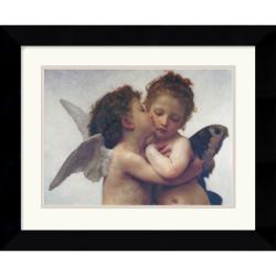 William Adolphe Bouguereau 'The First Kiss' Framed Art Print