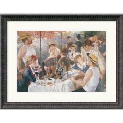 Pierre Auguste Renoir 'Luncheon of the Boating Party (Dejeuner Des Canotiers)' Framed Art Print
