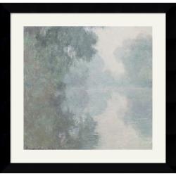 Claude Monet 'The Seine at Giverny, Morning Mists, 1897 ' Framed Art Print