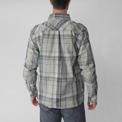 Green Tek Men's Long-sleeve Plaid Shirt