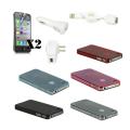 Ultra Thin Apple iPhone 4 Light Air Case/ Screen Guard/ Charger Combo