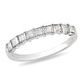 10k White Gold 1/2ct TDW Diamond Anniversary Band (G-H, I2-I3)