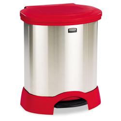 Rubbermaid 23-gallon Step-on Oval Stainless Steel Container