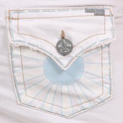 Laguna Beach Women's 'Corona Del Mar' White Denim Mini Skirt 