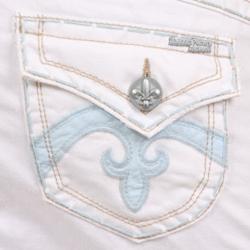 Laguna Beach Women's 'Crystal Cove Beach? White Denim Mini Skirt 