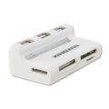 All-in-one USB 2.0 Mini Combo Card Reader