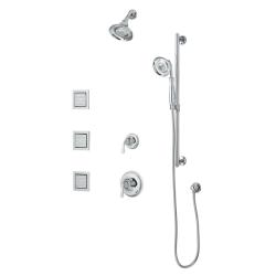 Kohler K-10857-4-CP Polished Chrome Luxury Performance Showering Package