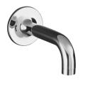 Kohler K-14427-CP Polished Chrome Purist Wall-Mount Non-Diverter Bath Spout, 90-Degrees