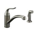 Kohler K-15076-P-BN Vibrant Brushed Nickel Coralais Decorator Kitchen Sink ...
