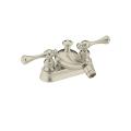 Kohler K-16131-4A-BN Vibrant Brushed Nickel Revival Centerset Bidet Faucet With Traditional Lever Handles