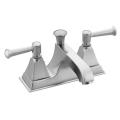 Kohler K-452-4S-BN Vibrant Brushed Nickel Memoirs Centerset Lavatory Faucet With Stately Design