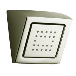 Kohler K-8023-SN Vibrant Polished Nickel Watertile Square 22-Nozzle Showerhead