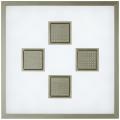 Kohler K-8034-BN Vibrant Brushed Nickel Watertile Ambient Rain With 54-Nozzle Square Sprayheads