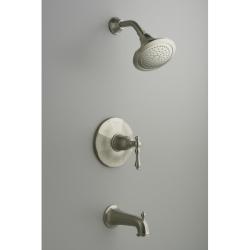 Kohler K-T13492-4-BN Vibrant Brushed Nickel Kelston Rite-Temp Pressure-Balancing Bath And Shower Faucet Trim