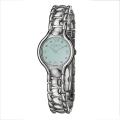 Ebel Women's 'Beluga' Stainless Steel Quartz Diamond Watch