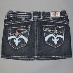 Laguna Beach Women's 'Crystal Cove' Indigo Denim Mini Skirt 
