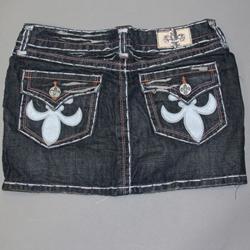Laguna Beach Women's 'Santa Monica' Indigo Denim Mini Skirt 