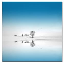 Philippe Sainte-Laudy 'Blue Season' Canvas Art