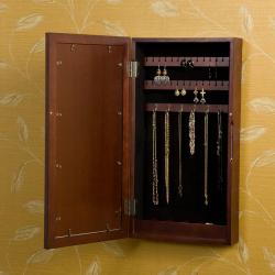 Alto Photo Display Wall-mount Cherry Jewelry Armoire