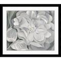 Georgia O'Keeffe 'The White Calico Flower, 1931' Framed Art Print