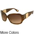 Metal Plaque Engravings index Michael Kors Women's MKS578 Davos Sunglasses