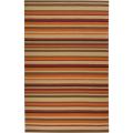 Hand-hooked Bliss Brown Rug (2' x 3')