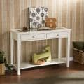 Quincy White Sofa Display Table