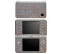 Metal Steel Nintendo DSi XL Decal Skin