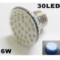 Cool White 30 SMD LED 6W High Power Spotlight Bulb