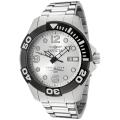 Invicta Men's 'Pro Diver' Silver Dial Stainless Steel Watch