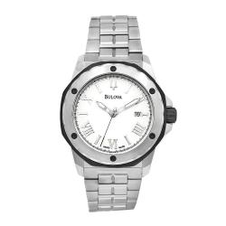 Bulova Men's Classic Swiss Stainless Steel Watch