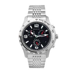 Gucci Men's Timeless Stainless Steel Chronograph Watch