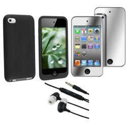 3-piece Case/ Mirror LCD Cover/ Headset for Apple iPod Touch 4