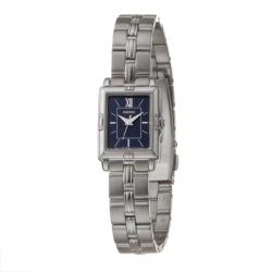 Seiko Women's 'Dress' Stainless Steel Blue Dial Quartz Watch
