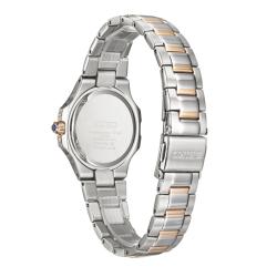Seiko Women's 'Coutura' Stainless and Rosetone Steel Quartz Watch