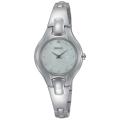 Seiko Women's 'Diamond' Stainless Steel Mother of Pearl Quartz Watch