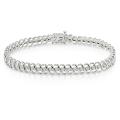 Sterling Silver 1ct TDW Diamond Bracelet (H-I, I3)
