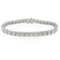 Sterling Silver 1/2ct TDW Diamond Tennis Bracelet (H-I, I3)