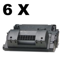 HP CC364X Compatible High Yield Black Laser Toner (Pack of 6)