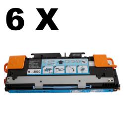 HP Q2681A Cyan Laser Toner (Pack of 6) (Refurbished)