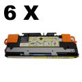 HP Q2672A Yellow Laser Toner (Pack of 6) (Refurbished )