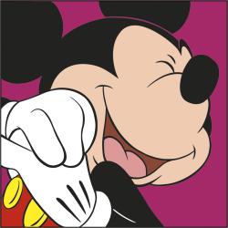 Disney 'Mickey Mouse' Gallery-wrapped Giclee Canvas Art