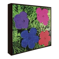 Andy Warhol 'Flowers, c. 1964 (1 purple, 1 blue, 1 pink, 1 red)' Art Block