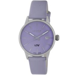 Haurex Italy Women's Leaf Lilac Dial Watch