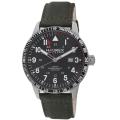 Haurex Italy Men's Red Arrow Black Dial Watch