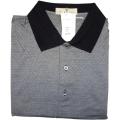 Harry Vardon Men's Black Triple Mercerized Golf Polo Shirt