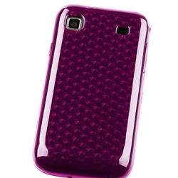 Hot Pink Diamond TPU Case/ Screen Protector for Samsung T959 Vibrant