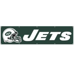 New York Jets 8-foot Nylon Banner
