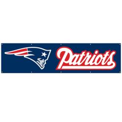 New England Patriots 8-foot Nylon Banner